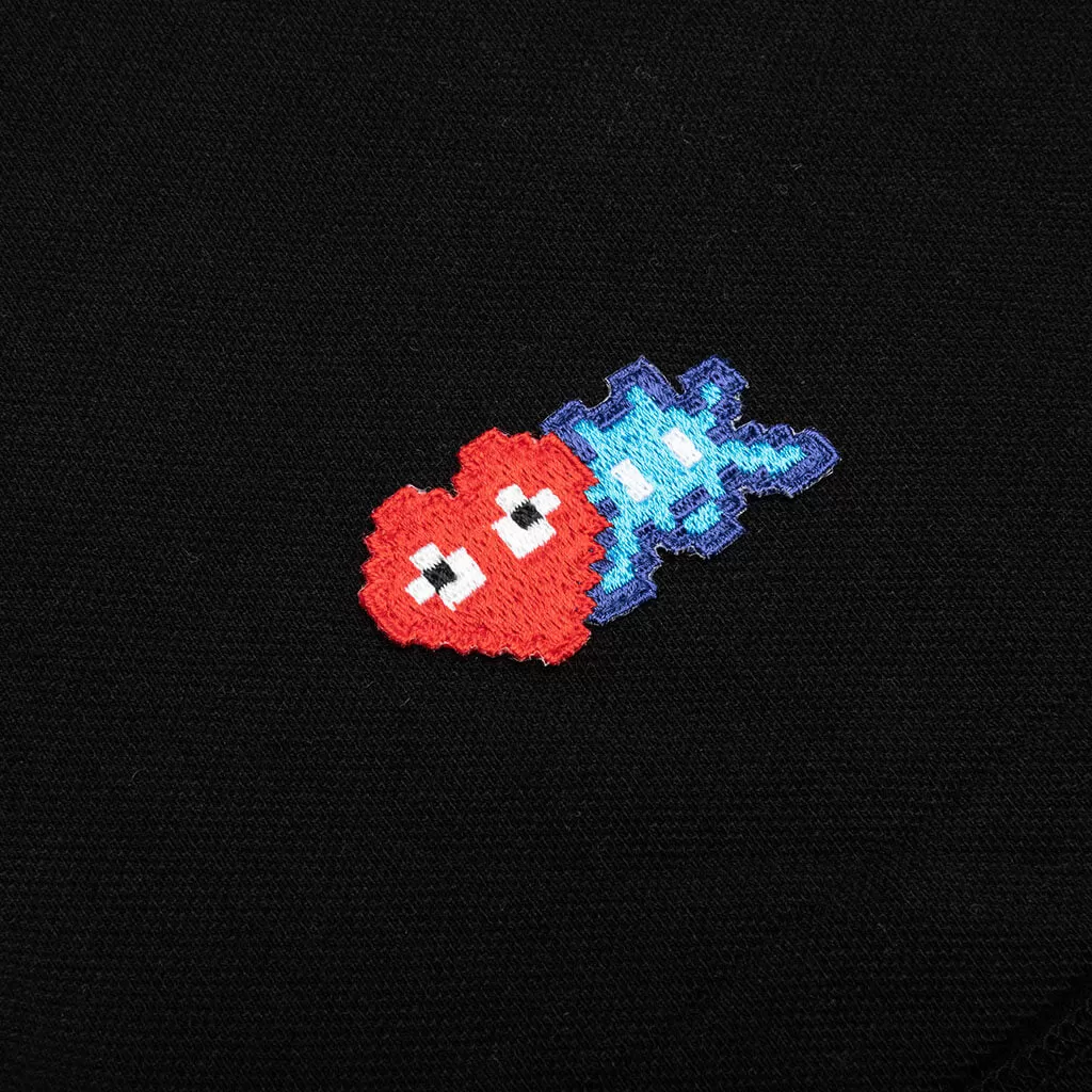 Comme des Garcons PLAY x the Artist Invader Polo - Black