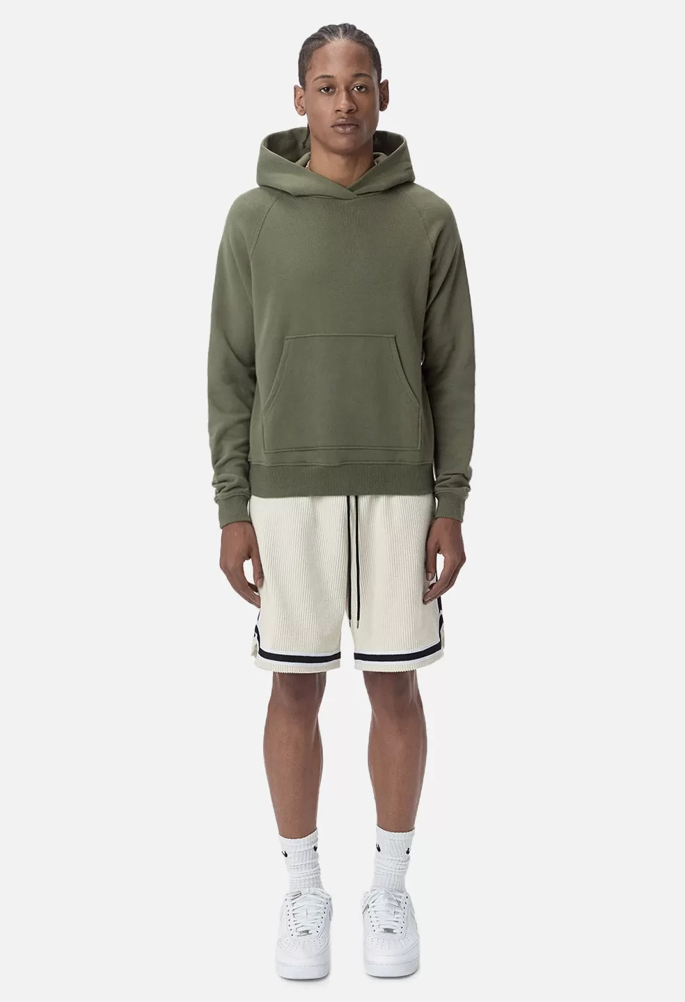 Corduroy Game Shorts / Pearl