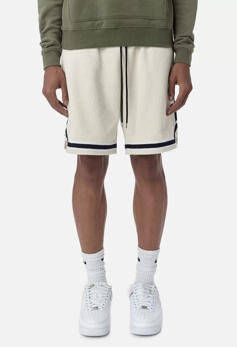 Corduroy Game Shorts / Pearl