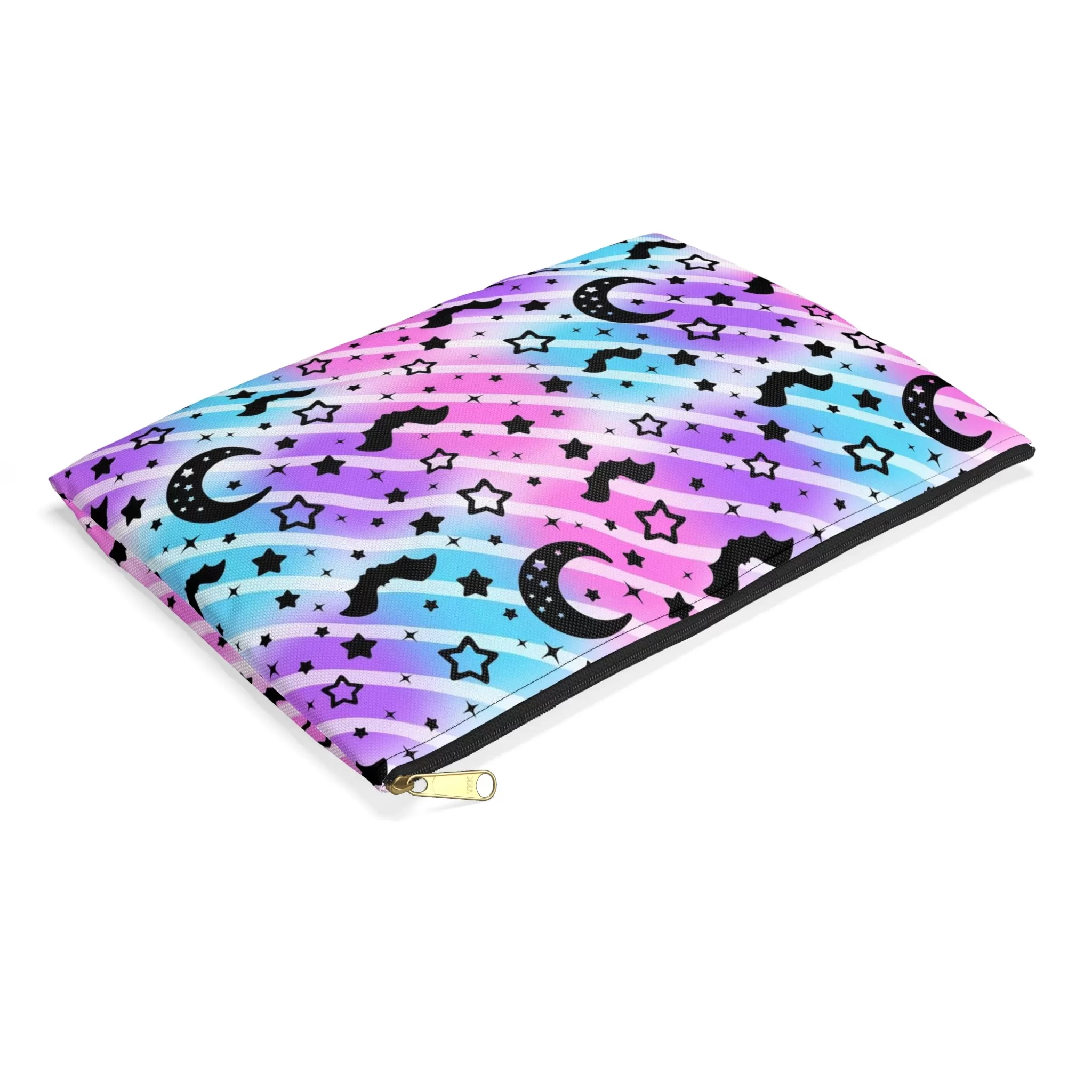 Creepy Cute Stripes Accessory Pouch