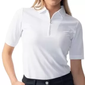 Daily Sports Half-Sleeve Polo Macy White