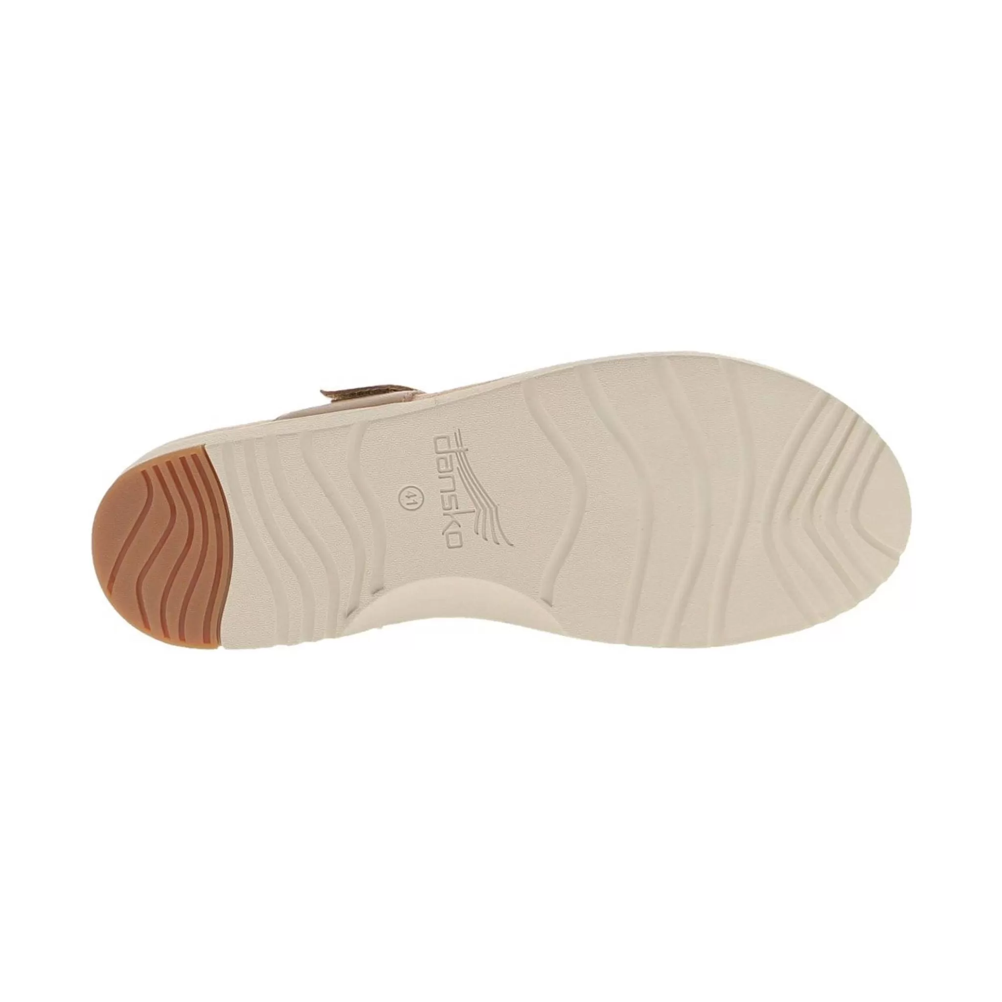 Dansko Women's Cece Sandal - Sand Burnished Calf