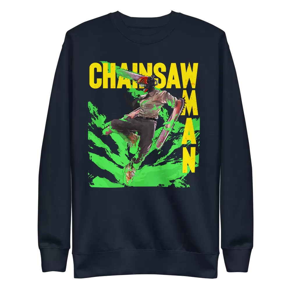 Denji Crewneck Sweatshirt Chainsaw Man