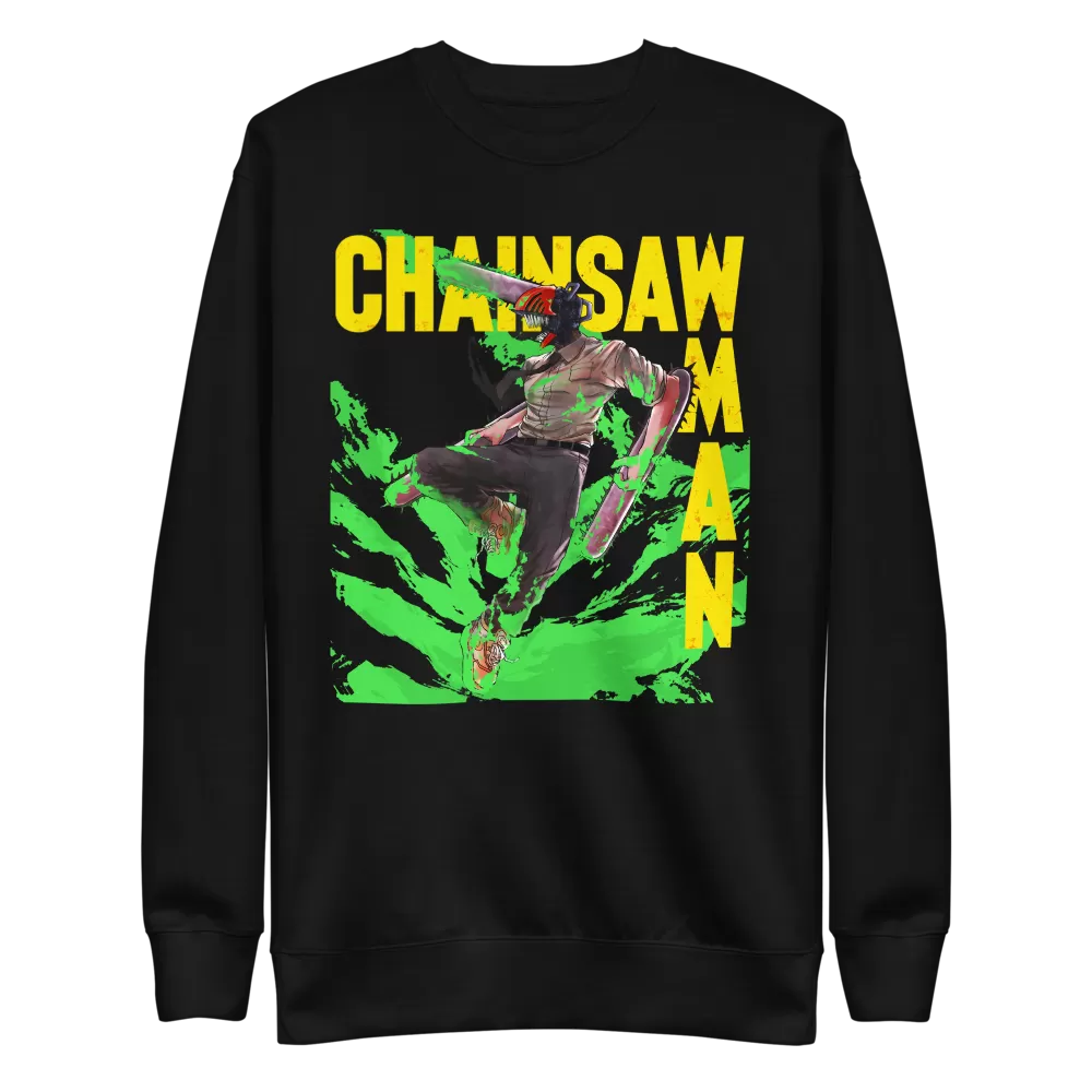 Denji Crewneck Sweatshirt Chainsaw Man