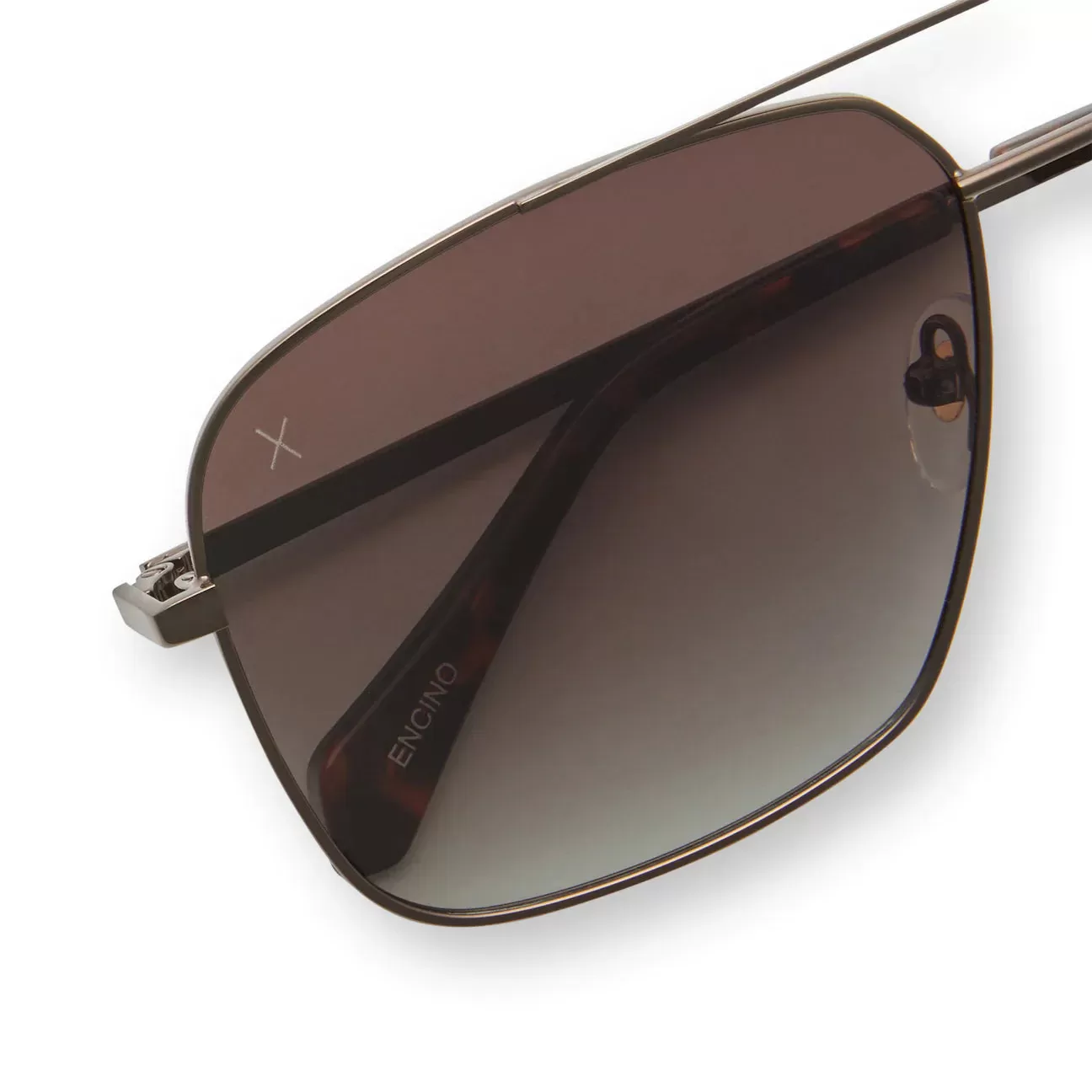 Dime Encino Chocolate Brown Gradient Polarized Sunglasses