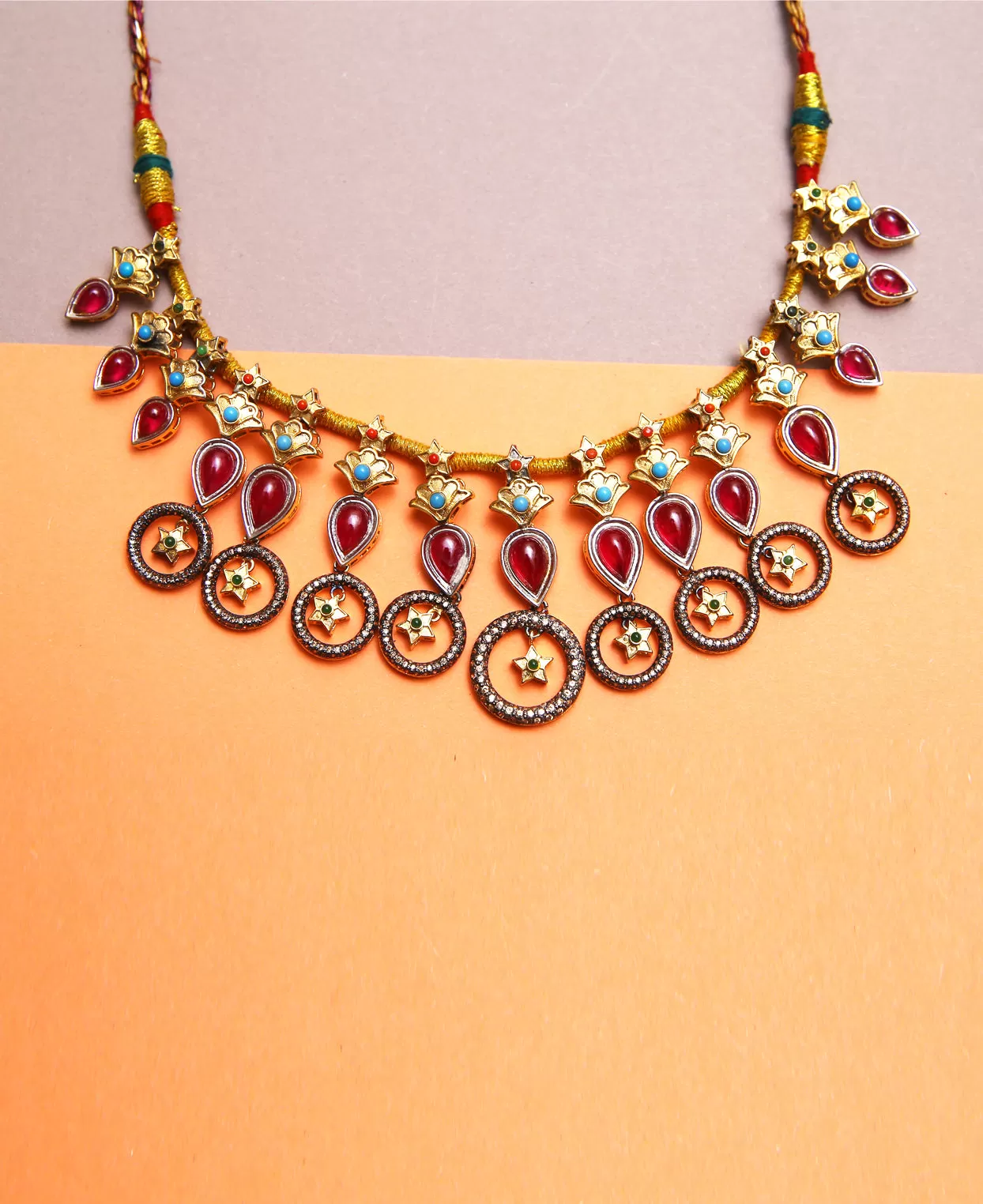 Dori Yaqoot and Feroza Necklace