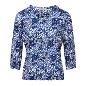 DS - Jeanny cobalt-print top