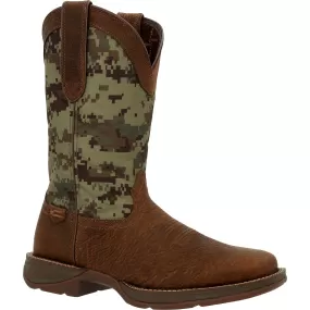 Durango Men's Rebel 12" Sqr Toe Pull-On Western Classic Boot - DDB0329