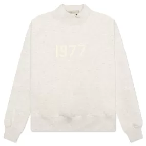 Essentials Kid's Crewneck - Light Oatmeal