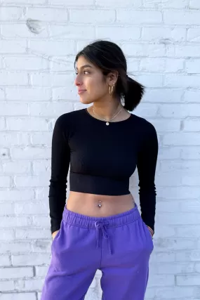 Fannie Ribbed Crop Top