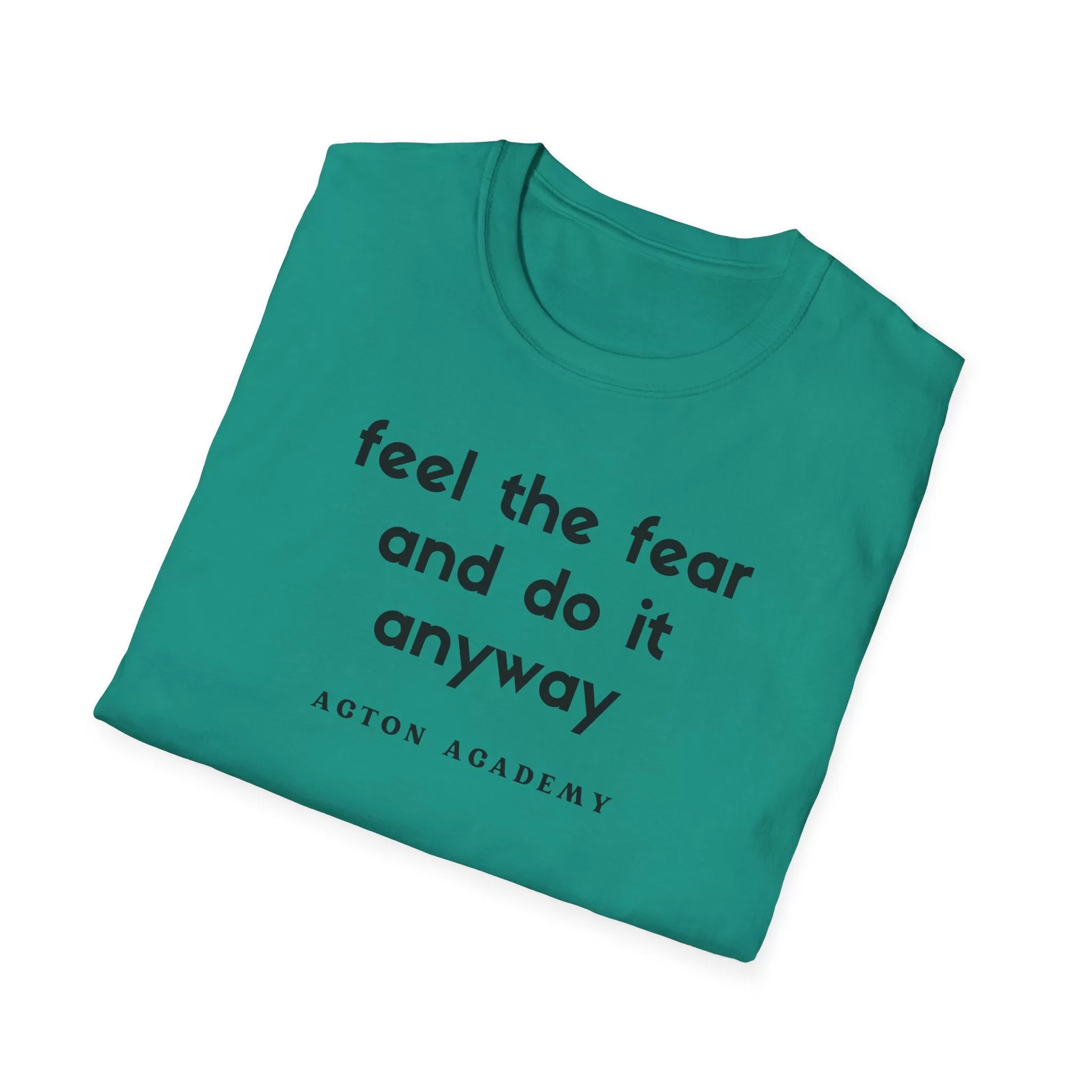 Feel The Fear ADULT Softstyle T-Shirt | Acton Academy Tshirt