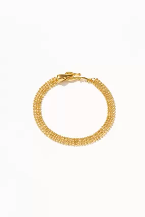 Fine 14K Gold Woven Bracelet