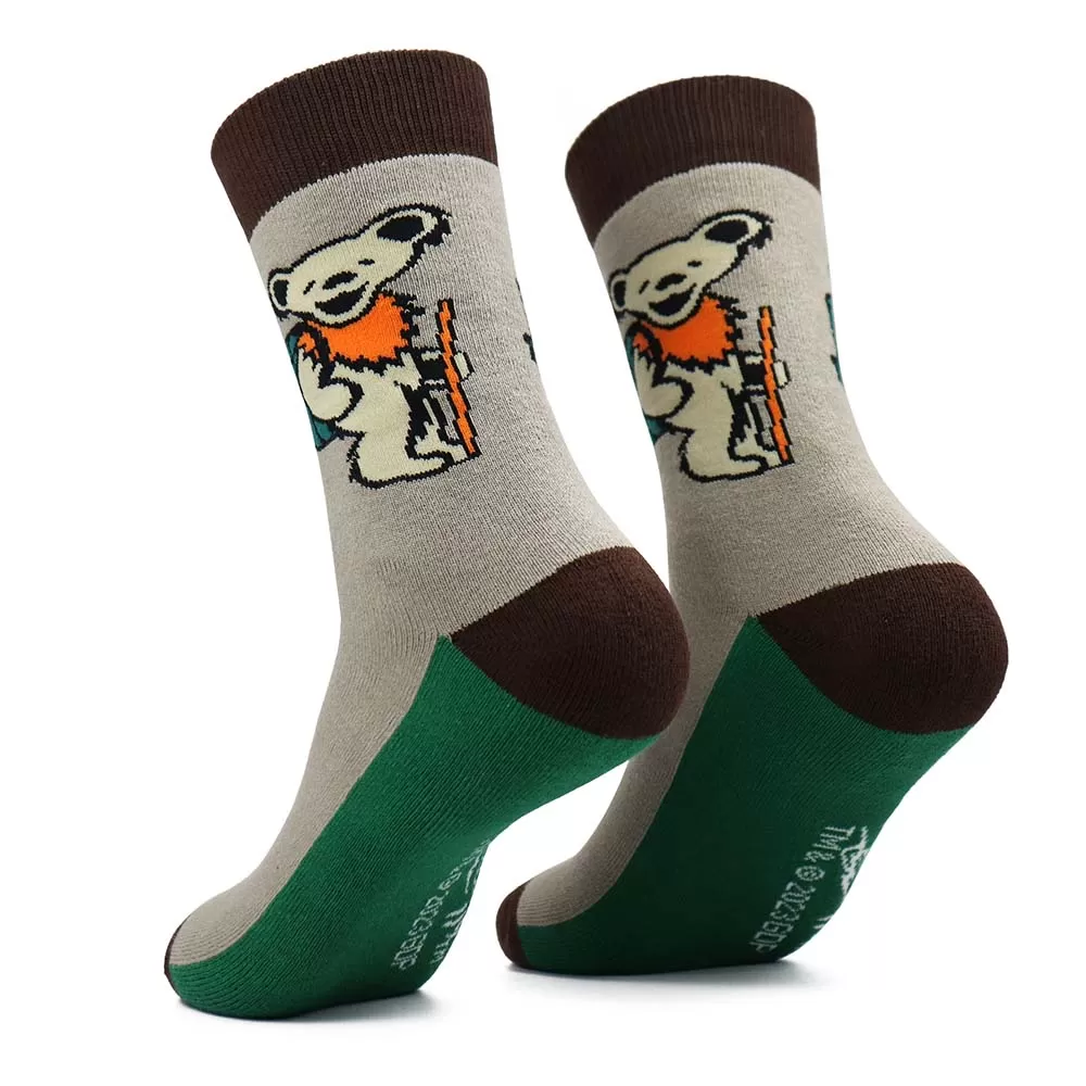 Grateful Dead | Socks | Adventure Bear in Brown