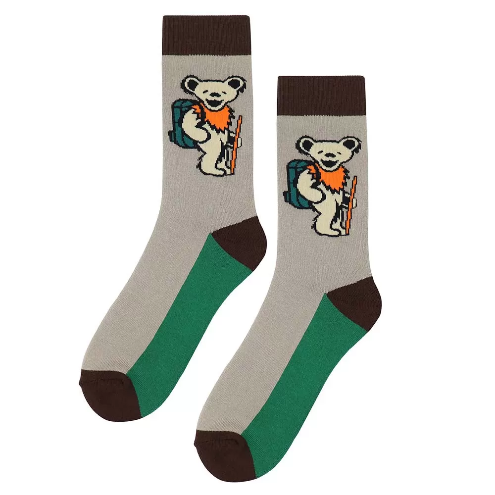 Grateful Dead | Socks | Adventure Bear in Brown