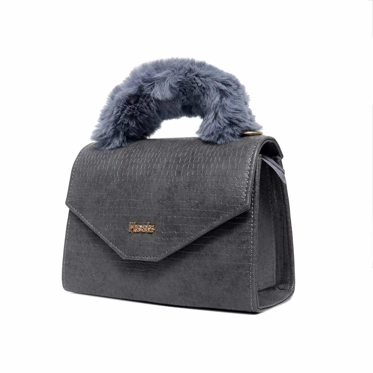 Grey Casual Clutch C00C08031