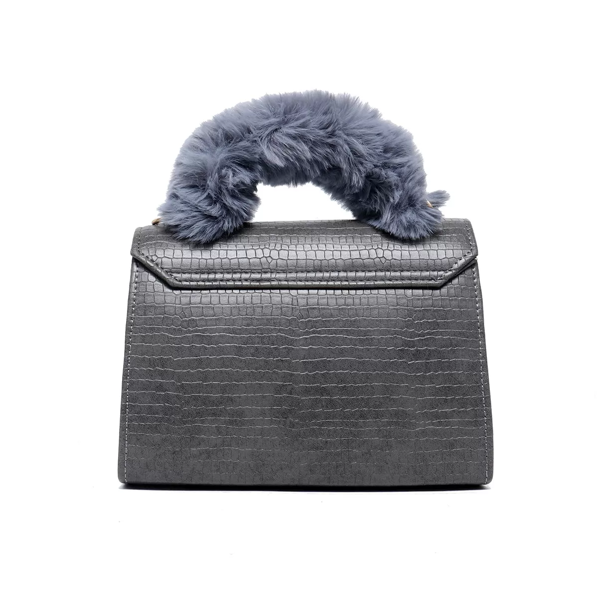 Grey Casual Clutch C00C08031