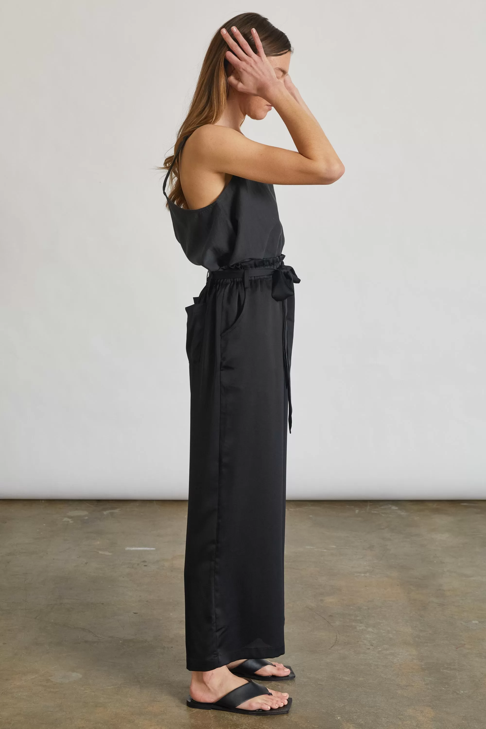 High Waisted Wide Leg Pant