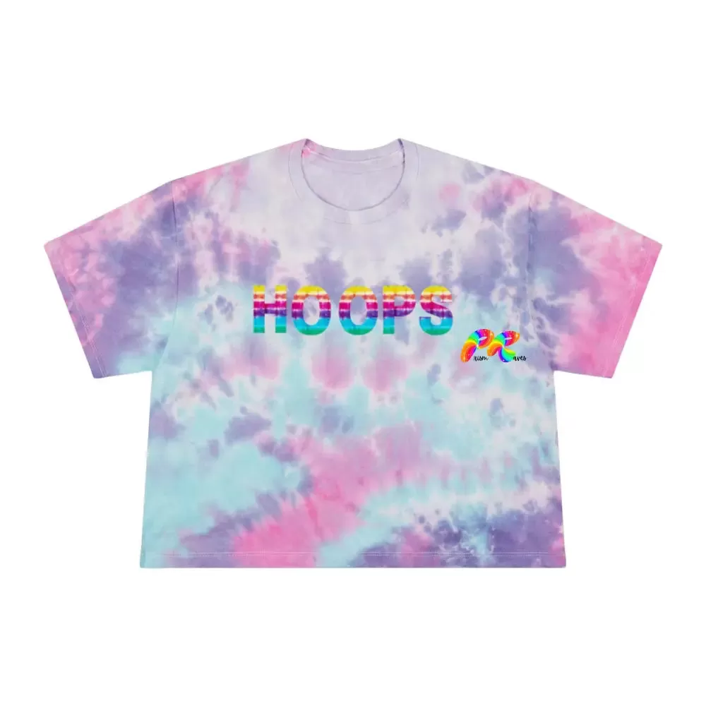 HOOPS Women's Tie-Dye Crop T-Shirt