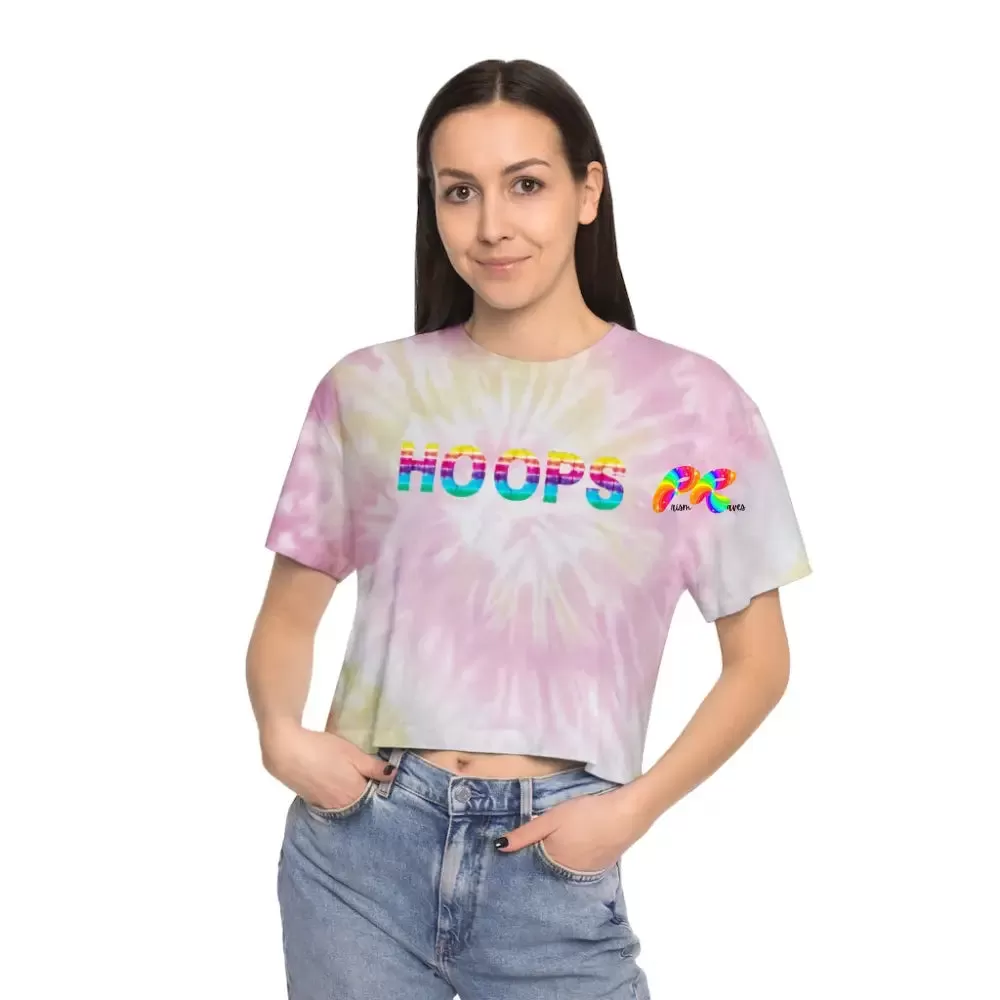 HOOPS Women's Tie-Dye Crop T-Shirt