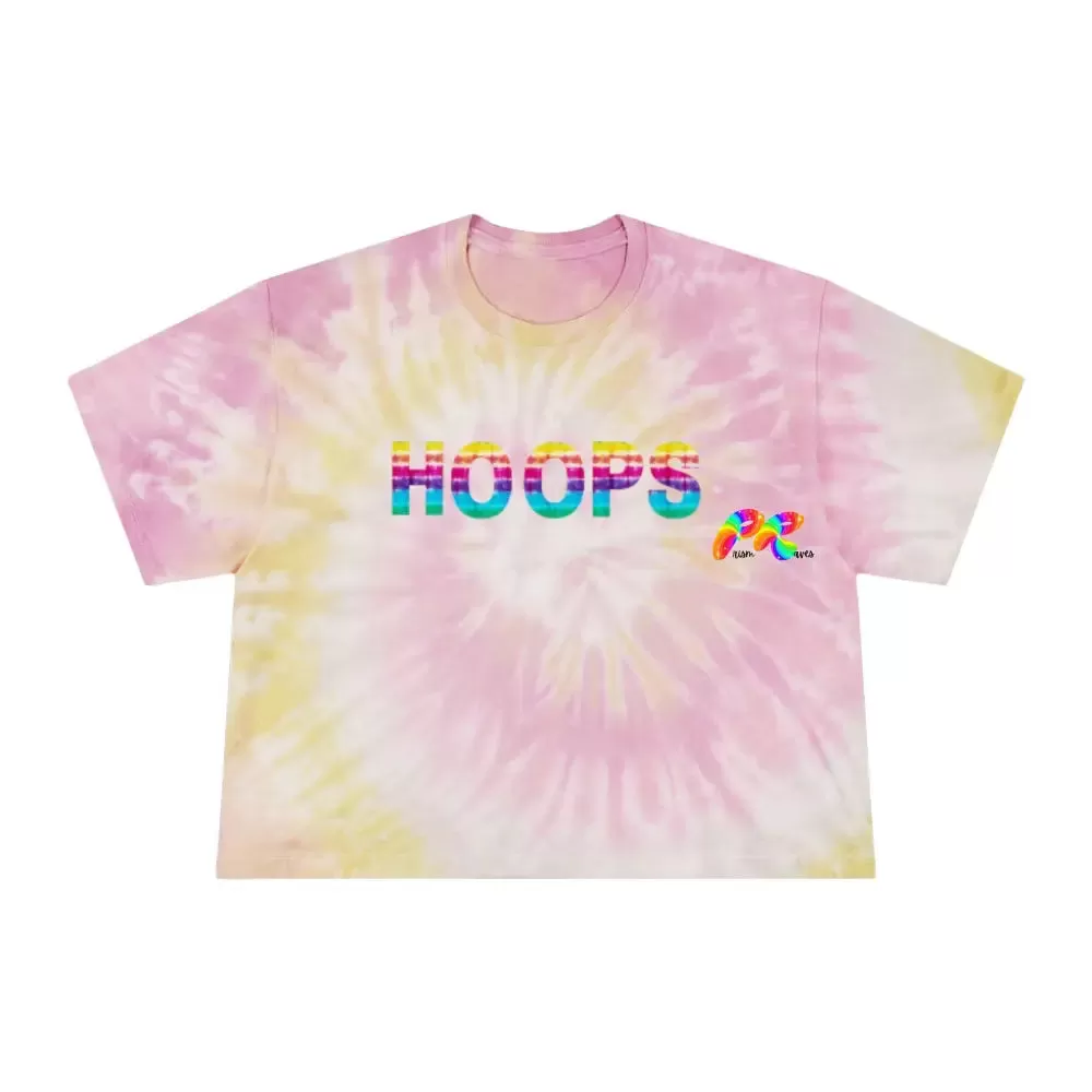 HOOPS Women's Tie-Dye Crop T-Shirt