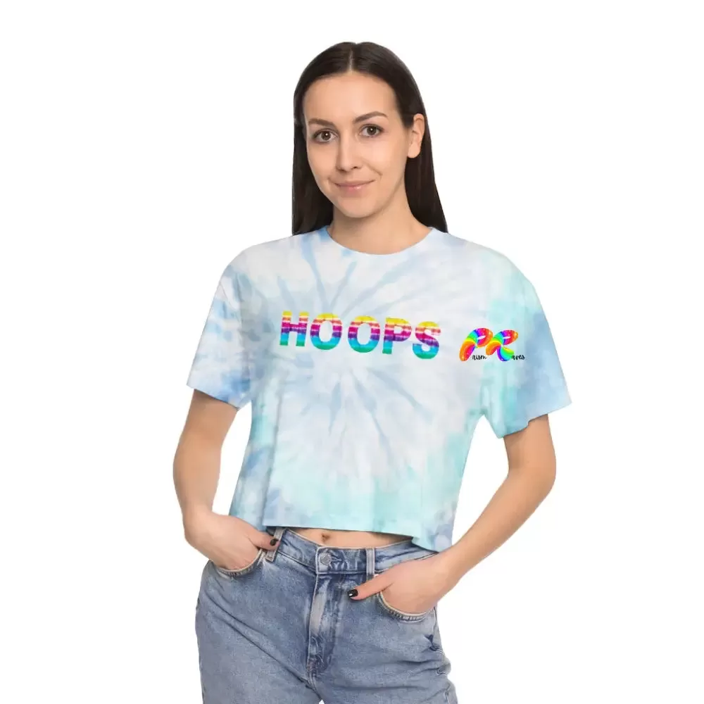 HOOPS Women's Tie-Dye Crop T-Shirt