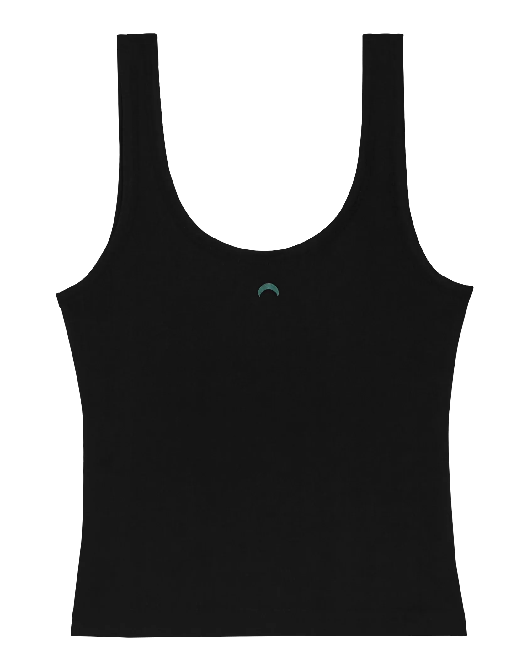 Huha Sporty Crop Tank | Black   Grey