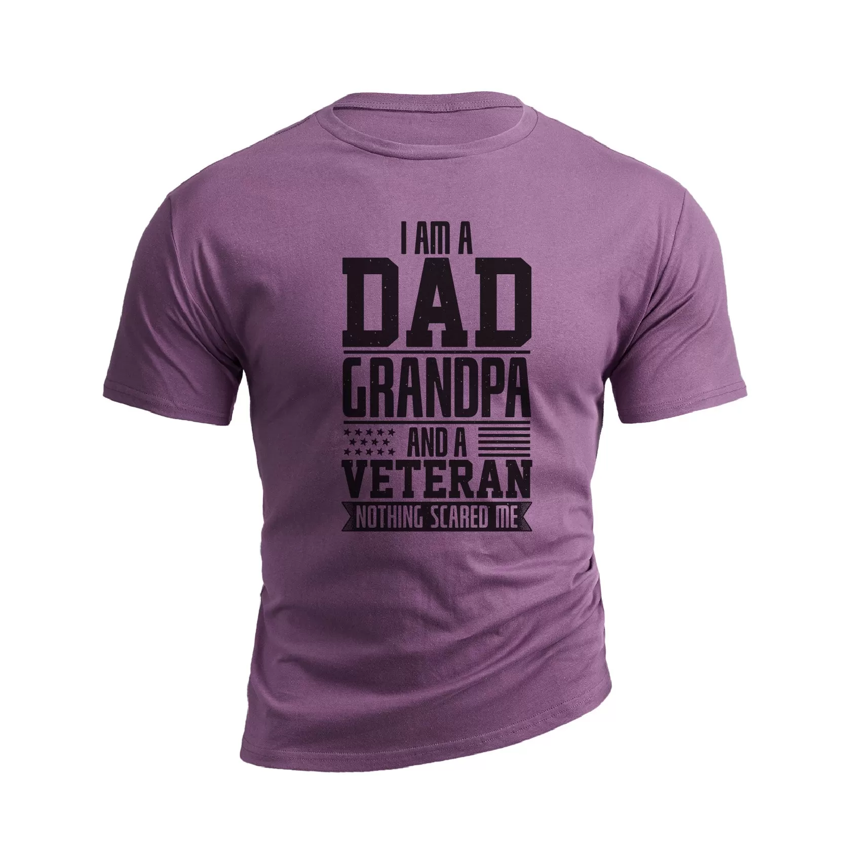 I AM A DAD AND A VETERAN GRAPHIC TEE