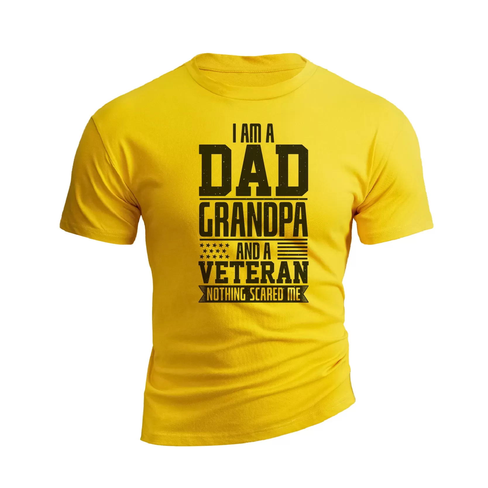 I AM A DAD AND A VETERAN GRAPHIC TEE