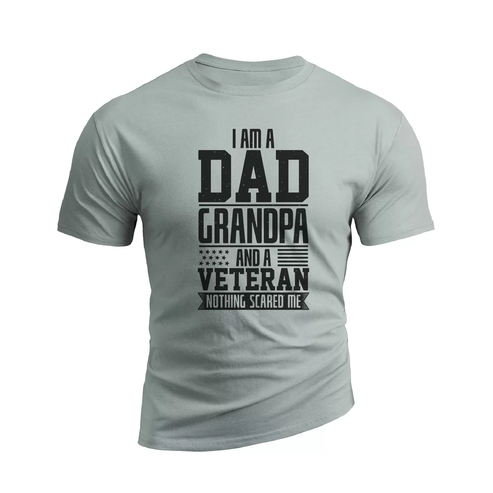 I AM A DAD AND A VETERAN GRAPHIC TEE