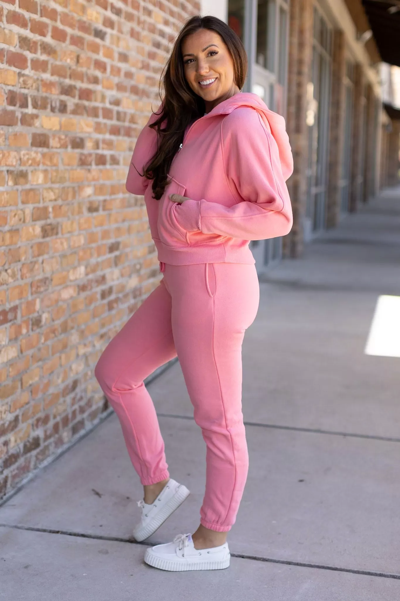 IN STOCK Cozy Joggers - Pink