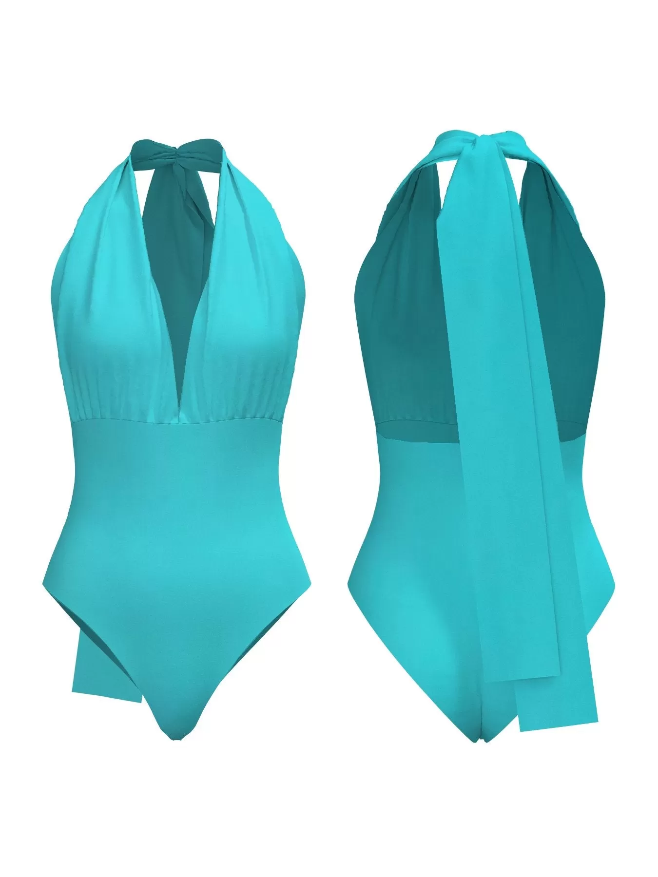 Infinity Swimsuit - Solid Blu