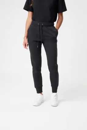 INSPORT WOMEN'S CHLOE SLIM FIT BLACK TRACKPANTS