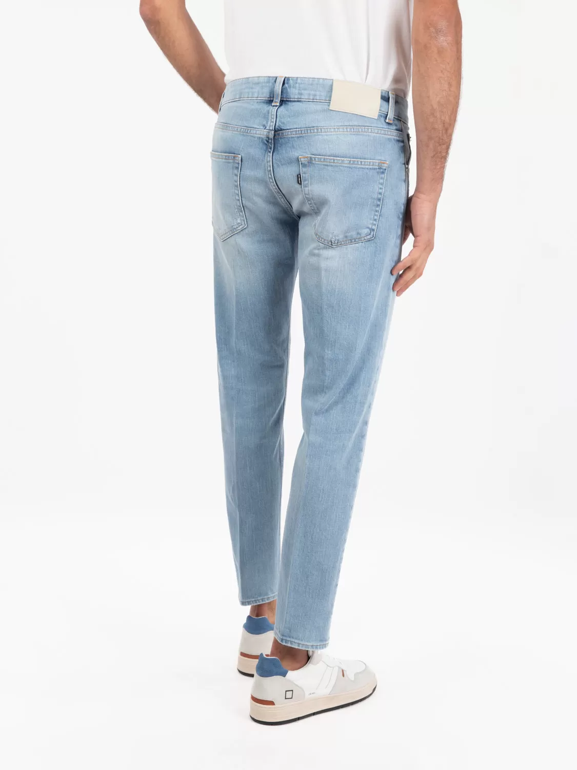 Jeans Davis shorter azzurro chiaro