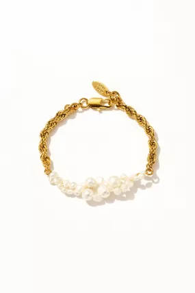 Kinsley 18K Gold Pearl Bracelet