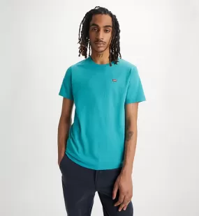 Levi's Original Little Logo short-sleeved crew-neck t-shirt 56605-0165 green-blue slate 