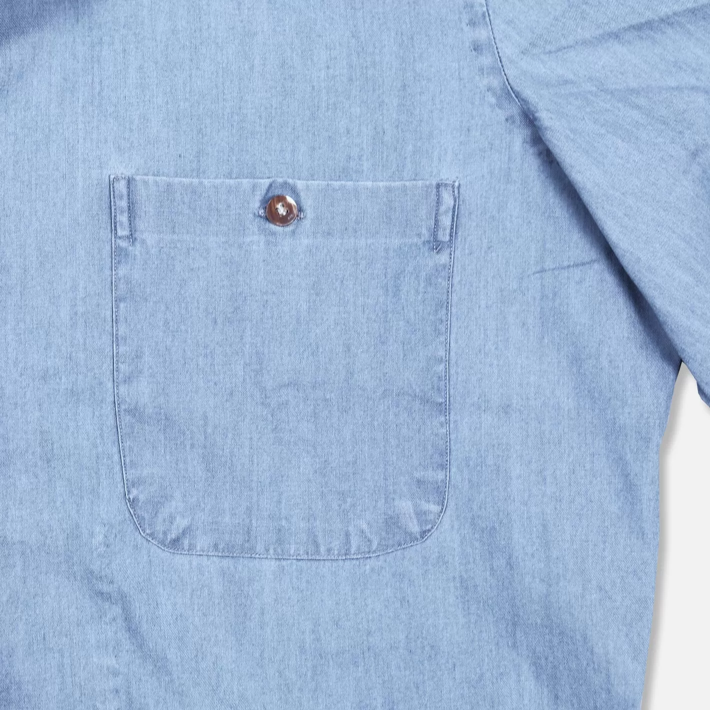 Light Blue Denim Paramontura Shirt