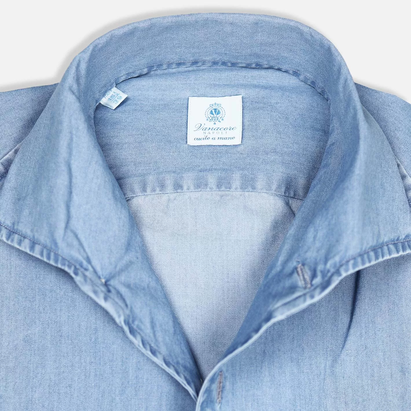 Light Blue Denim Paramontura Shirt