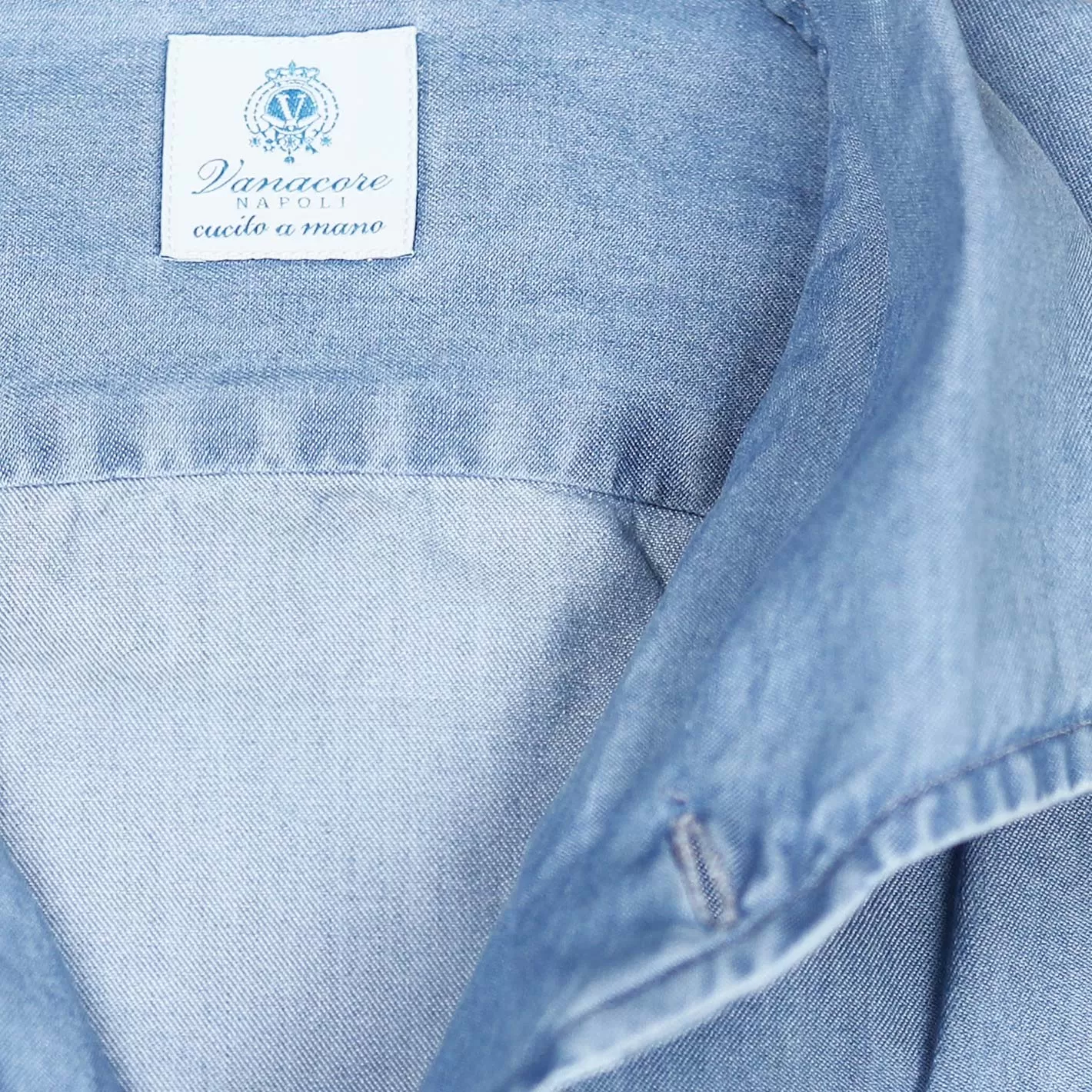 Light Blue Denim Paramontura Shirt