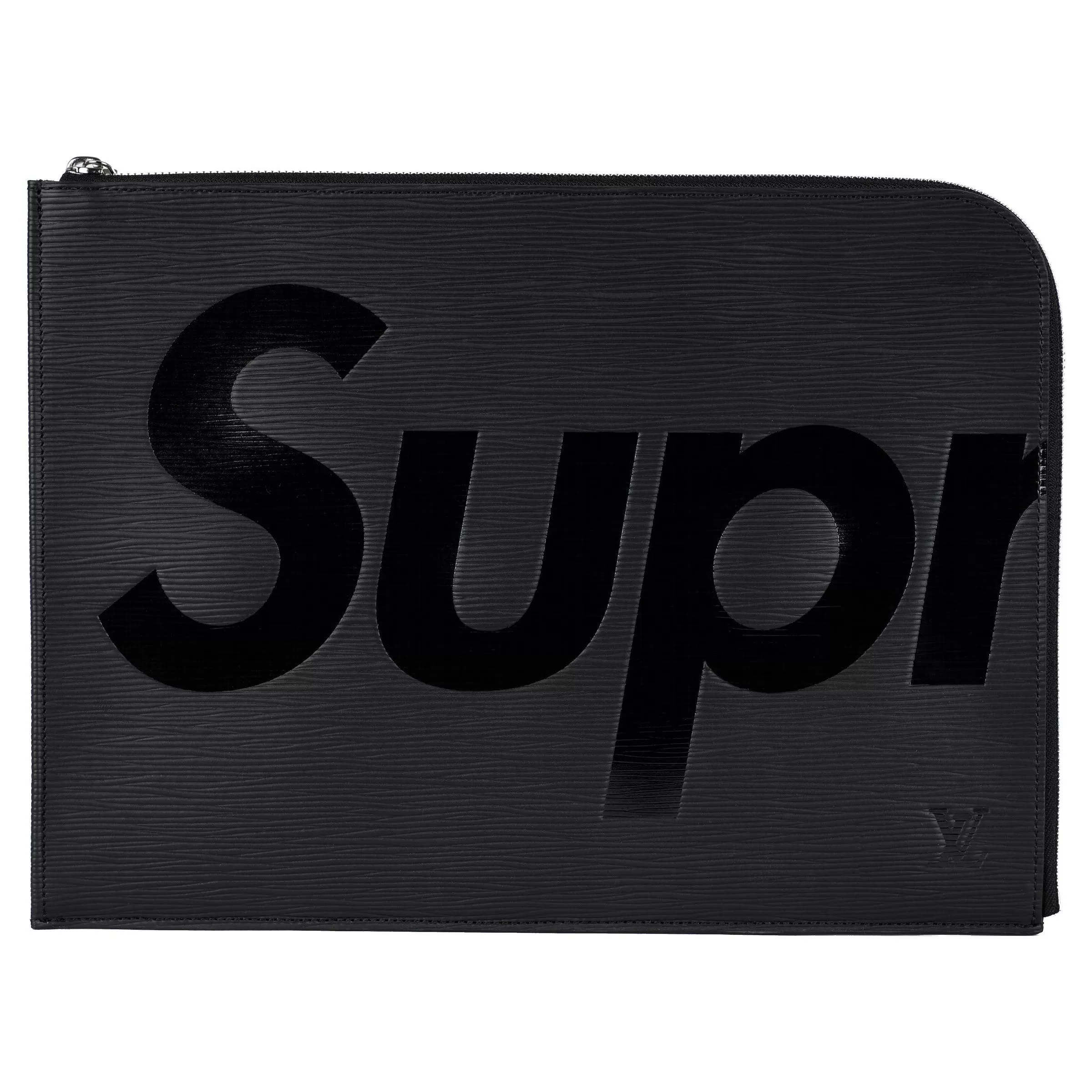 Louis Vuitton x Supreme Pochette Jour Epi GM Black