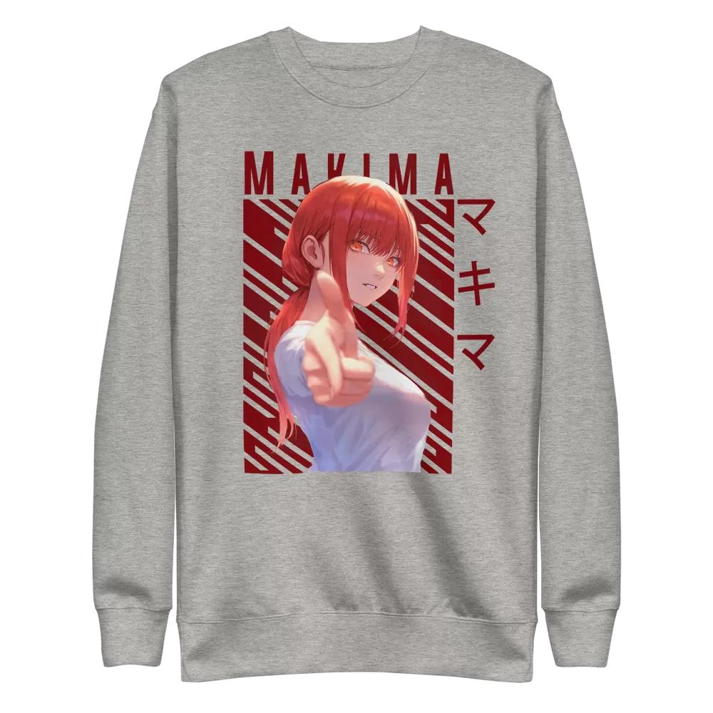 Makima Crewneck Sweatshirt Chainsaw Man