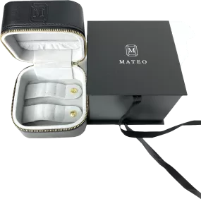 Mateo Vegan Leather Travel  Jewelry Case