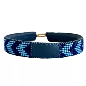 MEN BRACELET ARROW NAVY / LIGHT BLUE