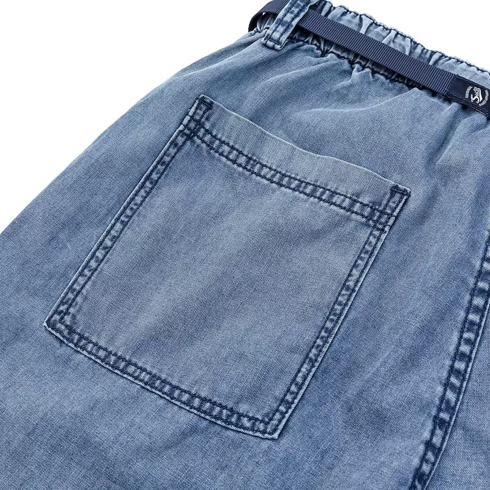 Men Vintage Wash Casual Shorts