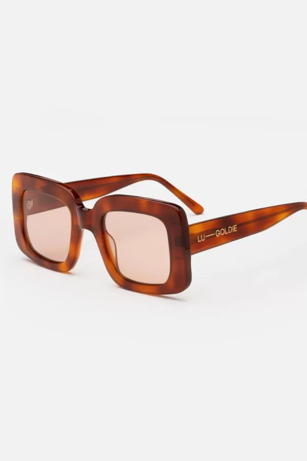 Mia Sunglasses - Chestnut