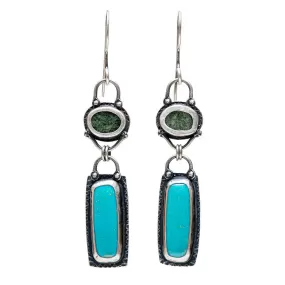 Montana Jade And Turquoise Earrings