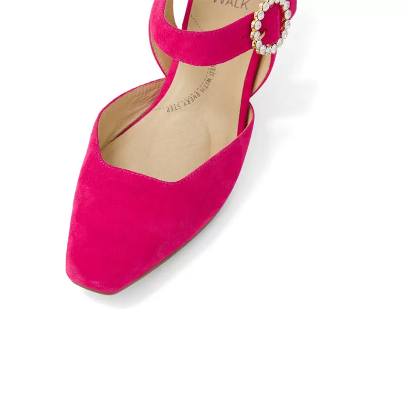 ORELLA XW - FUCHSIA SUEDE