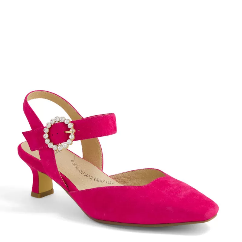 ORELLA XW - FUCHSIA SUEDE