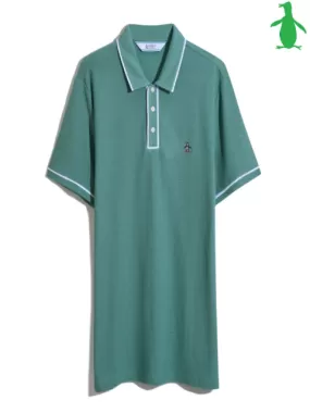 Original Penguin Archive EARL Mesh Polo Shirt/Oil Blue - New AW23