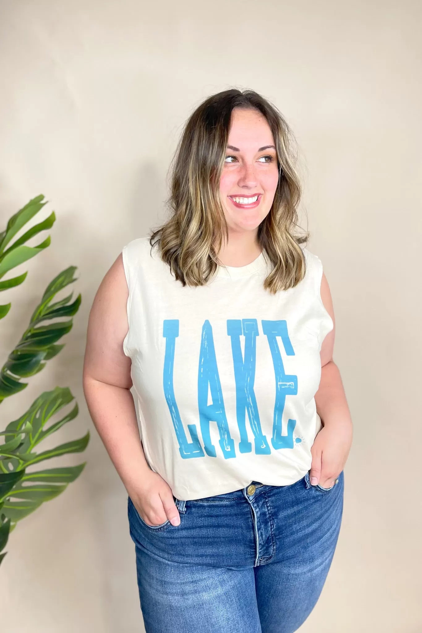 "Lake" Muscle Tank