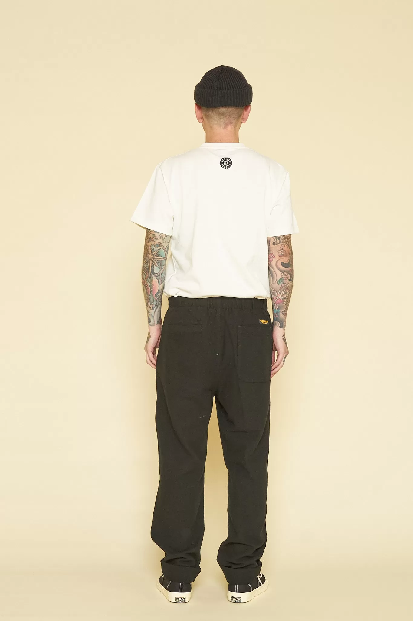 Rats Dobby Easy Pants - Black